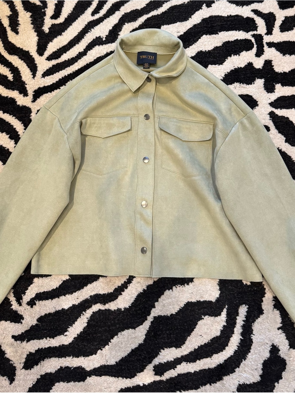 TRUTH by Republic Faux Suede Jacket
